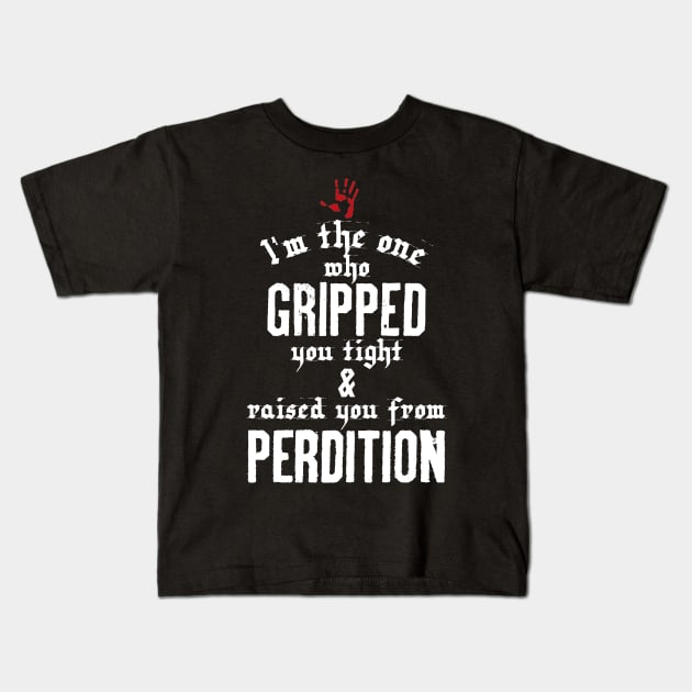 Raised From Perdition Kids T-Shirt by huckblade